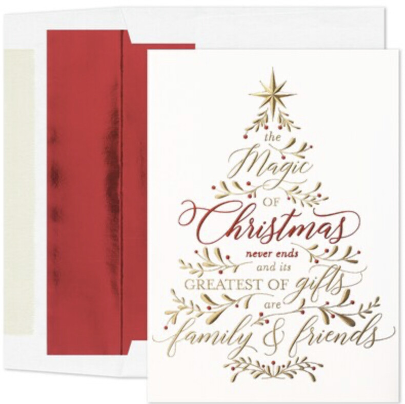 Believe In The Magic Of Christmas Boxed Christmas Cards 15ct+