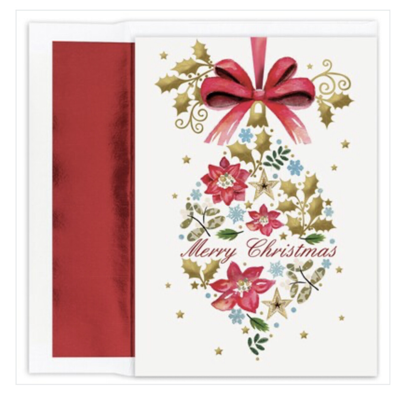 Vintage Ornament Boxed Holiday Cards+