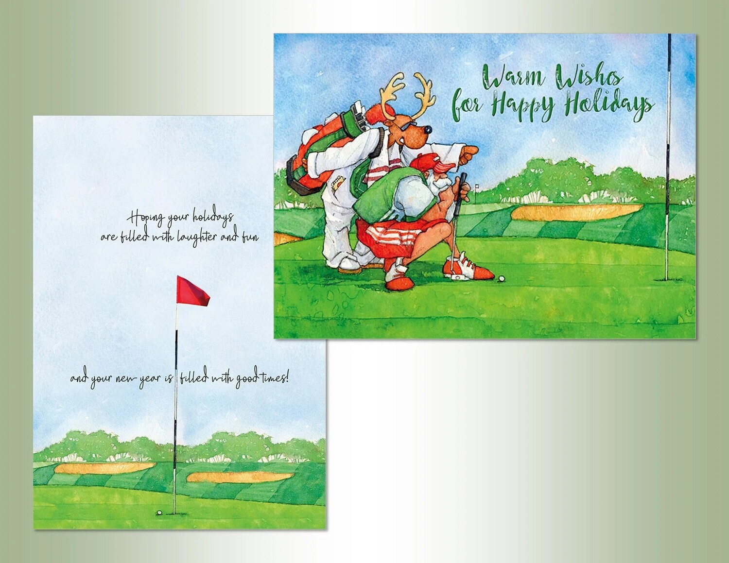 Reindeer Caddie Cards 18ct+