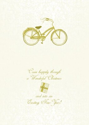 Christmas Bicycle Cards 14ct+