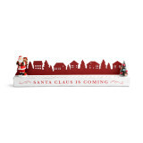 Santa Claus Is Coming Wood Countdown AMZ+