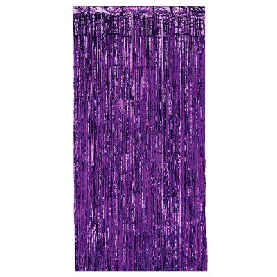 Purple Door Fringe Curtain 36&quot; wide x 8 ft tall+