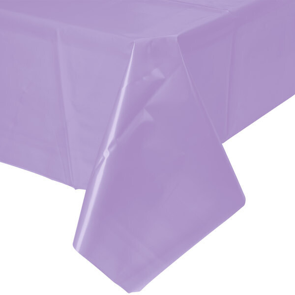 Luscious Lavender 54x108 Rectangle Plastic Tablecover+