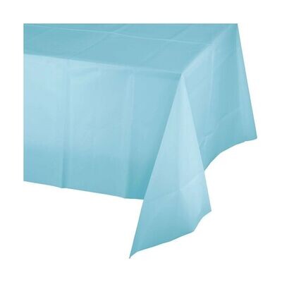 Pastel Blue 54x108 Rectangle Plastic Tablecover+