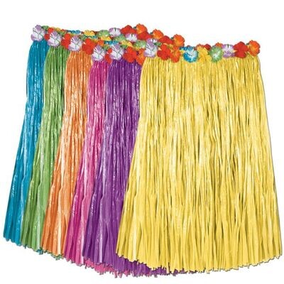 Hula Skirt Assorted Colors