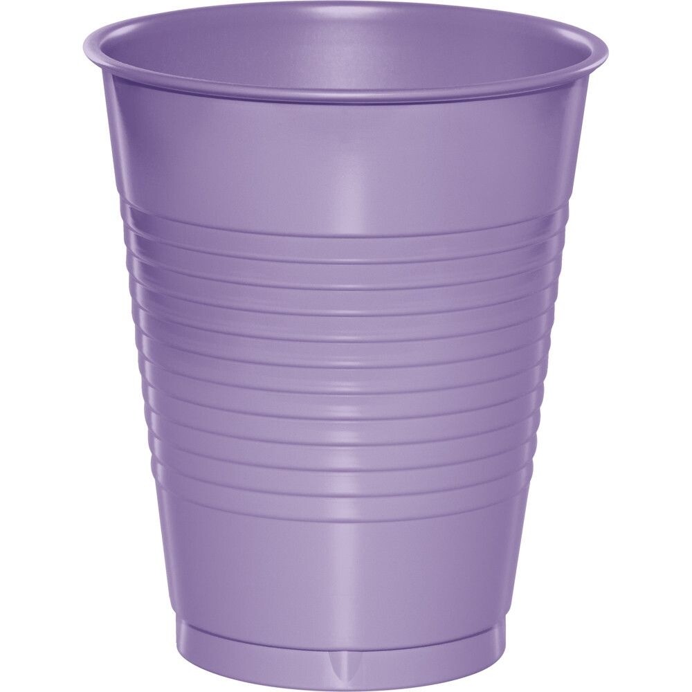 Luscious Lavender 16oz Plastic Cups 20ct+