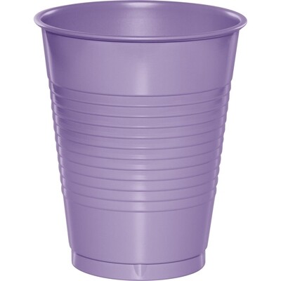 Luscious Lavender 16oz Plastic Cups 20ct+