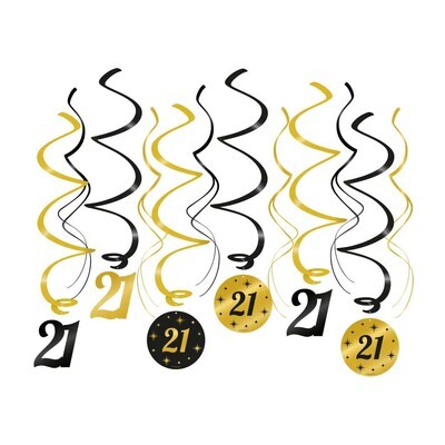 Classy Party Swirls -21+