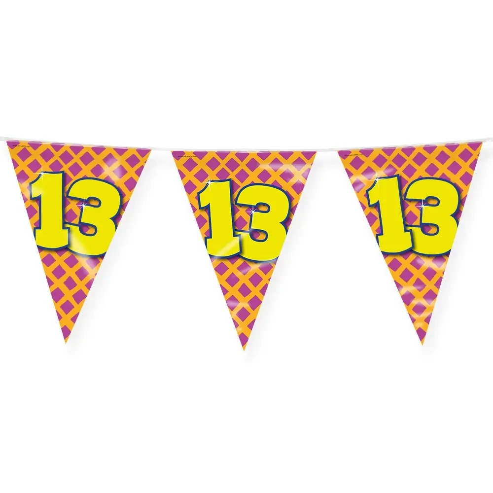 Happy Party Flag -13+