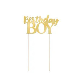 Cake Topper- Birthday boy+