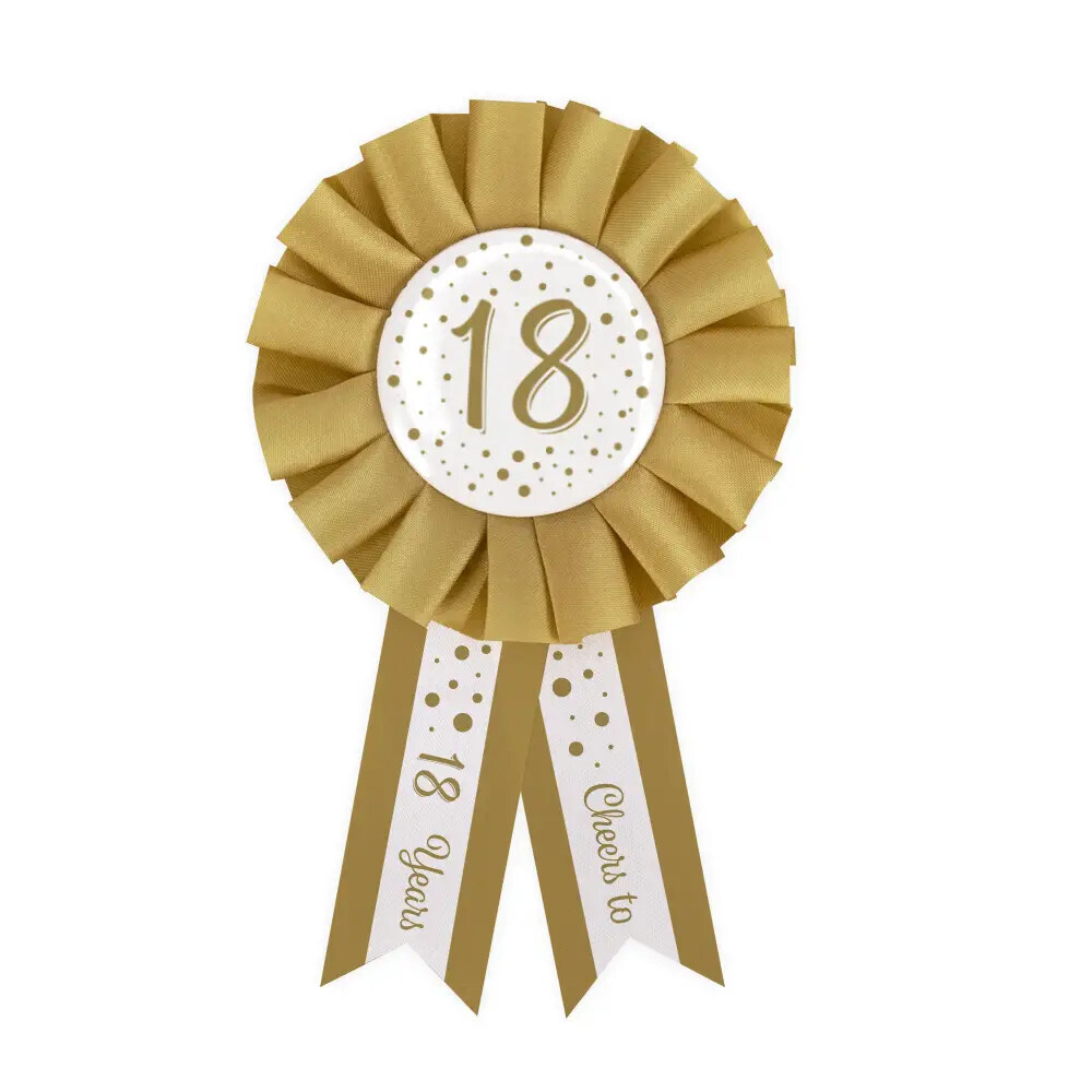 Party Rosetta Gold/White -18+