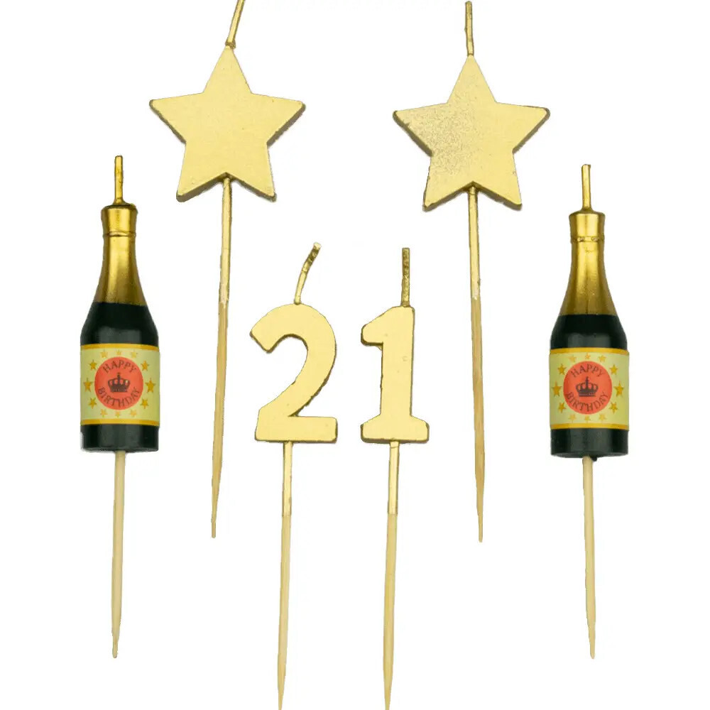 Birthday Cake Candles -21+