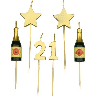 Birthday Cake Candles -21+
