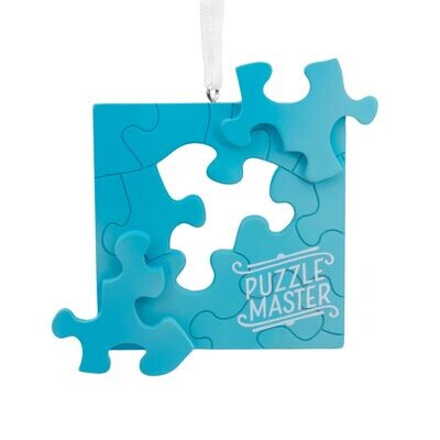 Puzzle Master Hallmark Christmas Ornament+