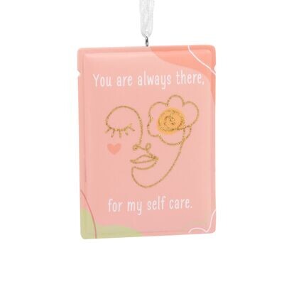 Always There for My Self Care Appreciation Hallmark Christmas Ornament AMZ+