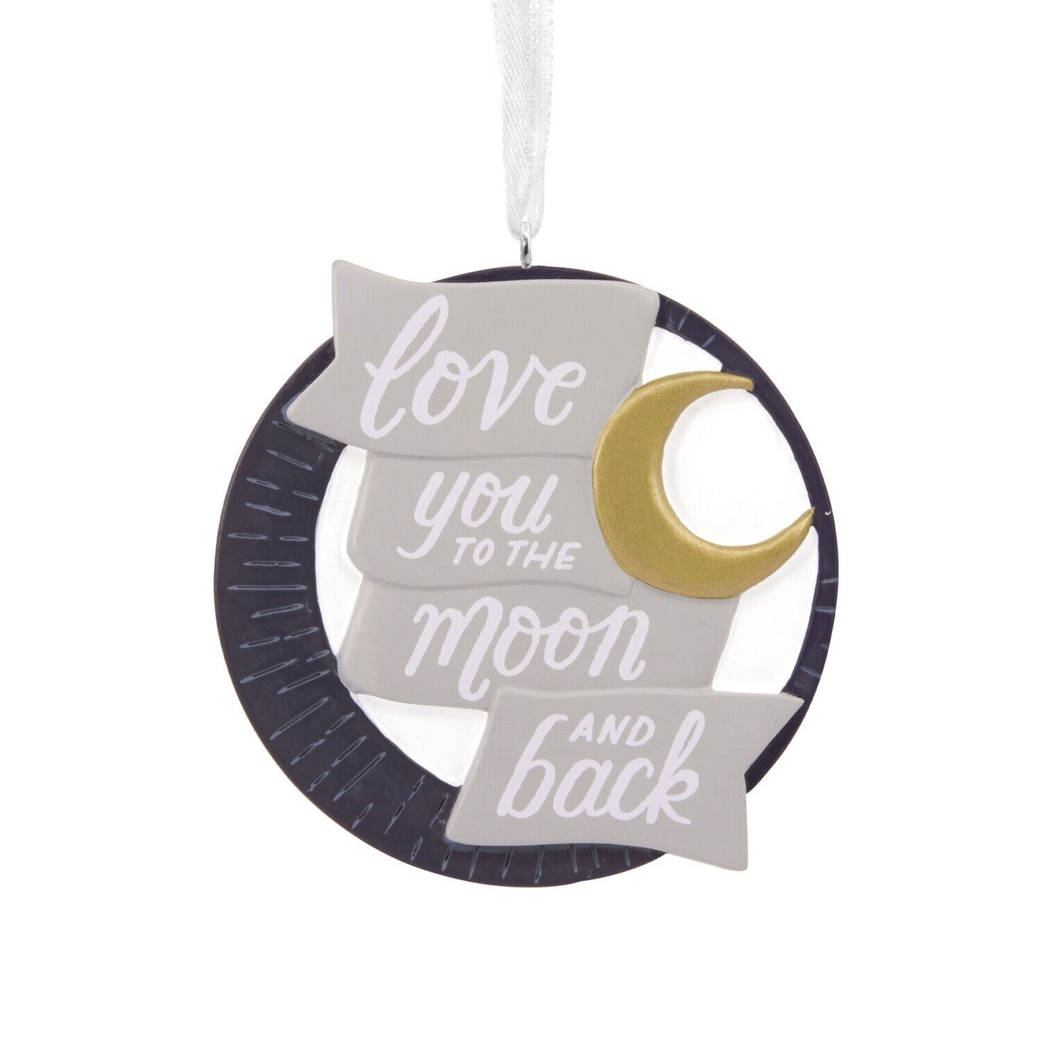 Love You to the Moon and Back Hallmark Christmas Ornament