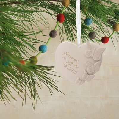 Forever in Your Heart Memorial Hallmark Christmas Ornament+