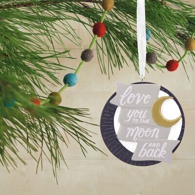 Love You to the Moon and Back Hallmark Christmas Ornament