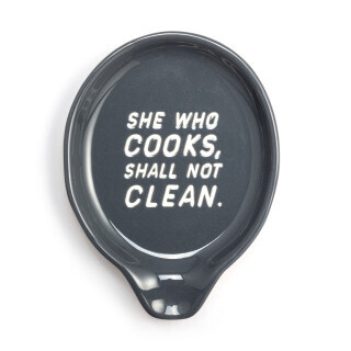 She Who Cooks Spoon Rest+
