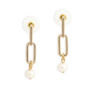 Pearls From Within Earrings - Gold+