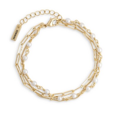 Pearls From Within Bracelet - Gold+