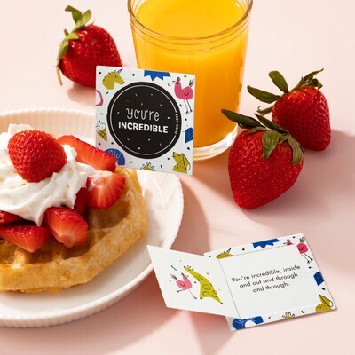 30ct Mini Pop Up Cards-YOU’RE INCREDIBLE+