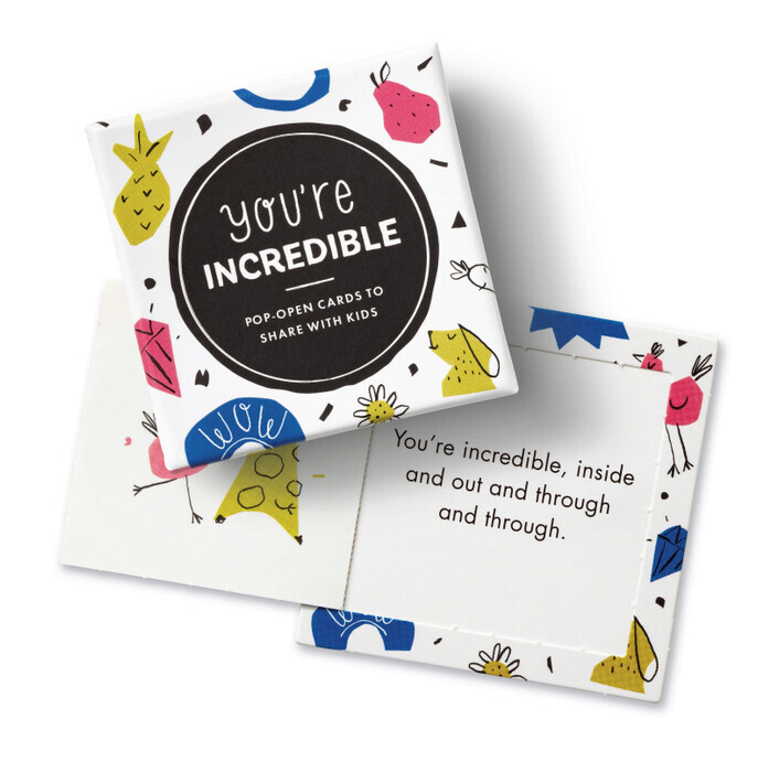 30ct Mini Pop Up Cards-YOU’RE INCREDIBLE+