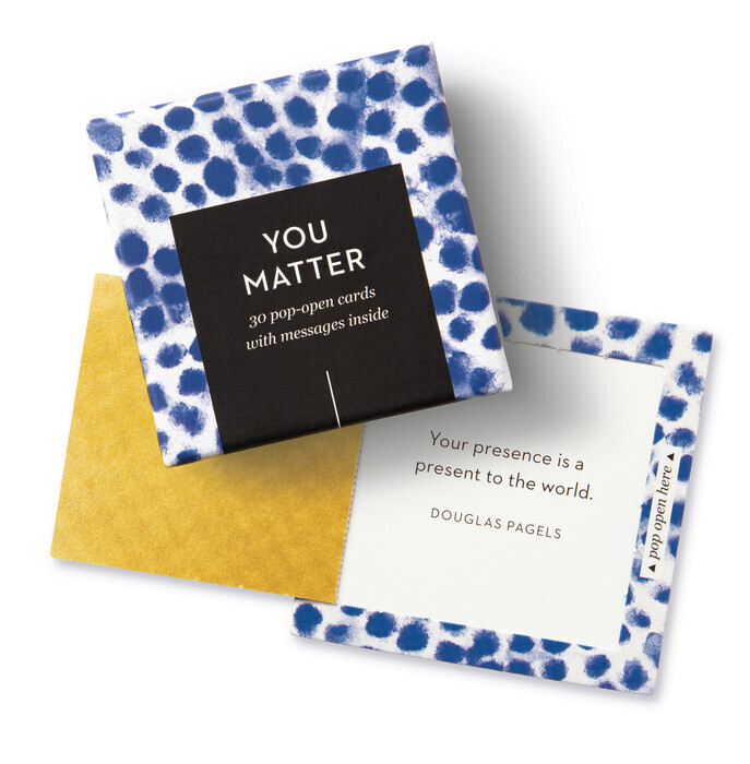 30ct Pop Up Cards- YOU MATTER+