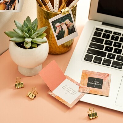 Mini Pop Up Cards-YOU’RE WONDERFUL+