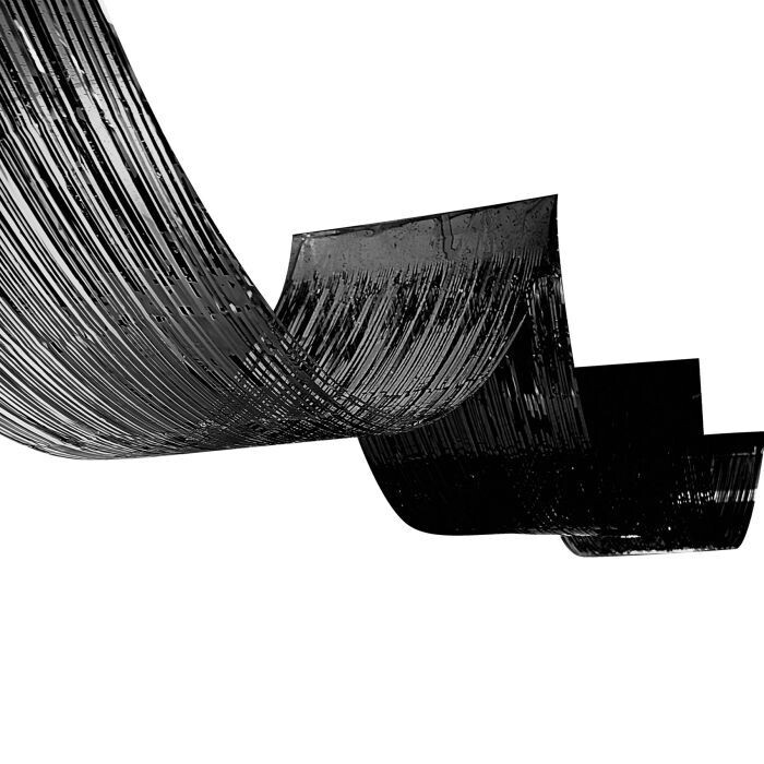 1-Ply Metallic Fringe Ceiling Curtain+
