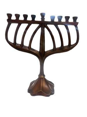 10” Copper Heavy Duty Menorah+