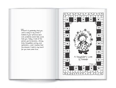 To my Amazing Daughter Coloring Book+