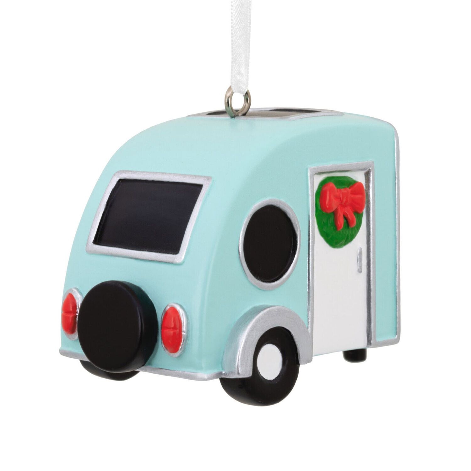Blue Camper Trailer Hallmark Ornament+