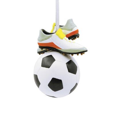 Soccer Ball and Cleats Hallmark Ornament+
