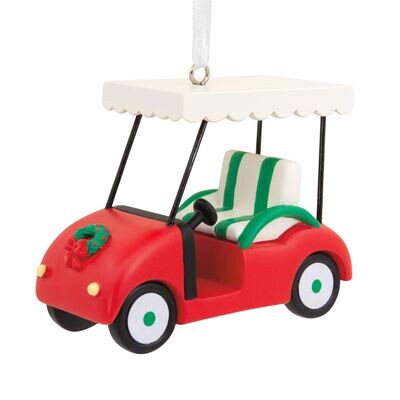 Golf Cart Hallmark Ornament+