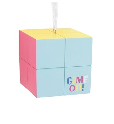 Puzzle Cube Hallmark Ornament+