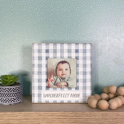 “Wonderfully Made” 4x4 Picture Frame+
