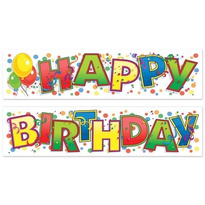 Happy Birthday Banner+