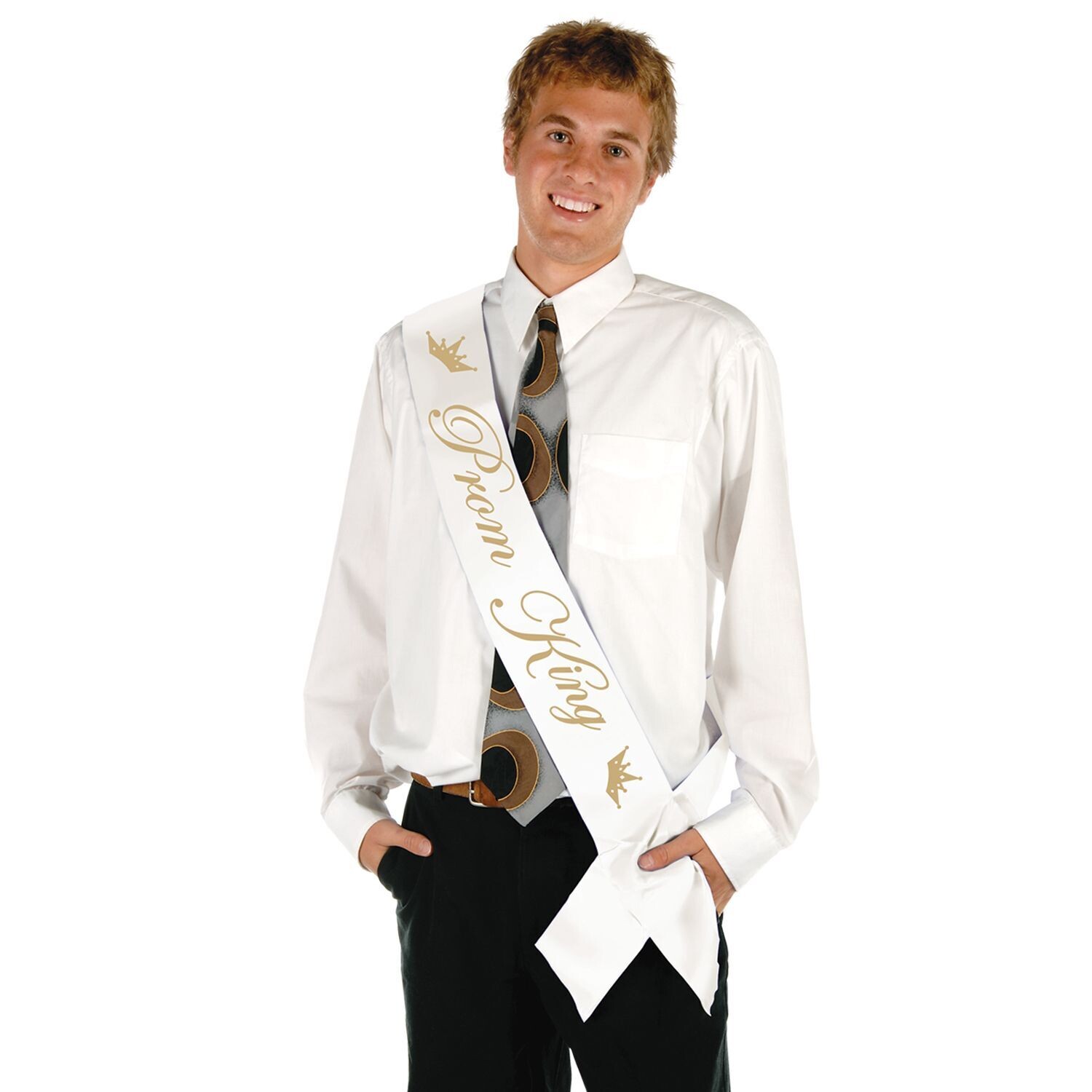 Prom King Sash+