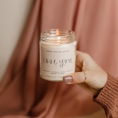 I Love You 9oz Soy Candle+