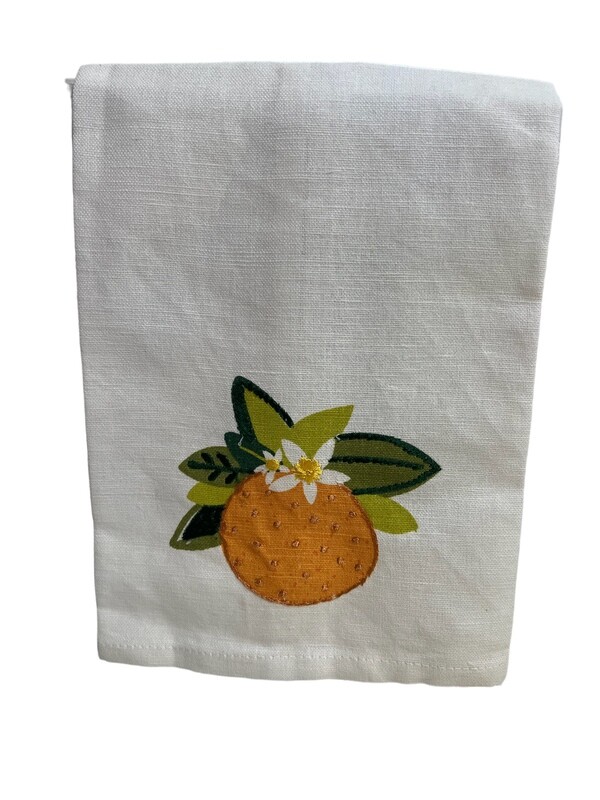 Orange Medium Hand Towel+