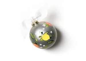 Citrus 100mm Glass Ornament+