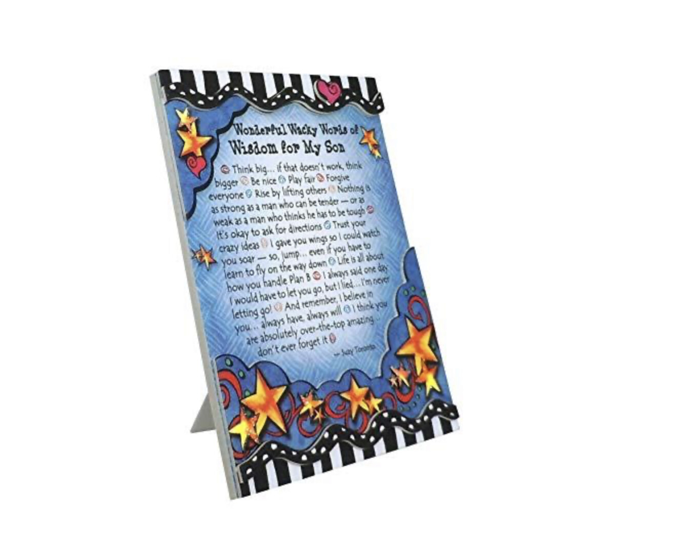 Wonderful Wacky Words of Wisdom for My Son Magnet+