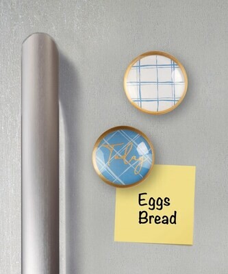 Glass Magnets w/Sentiment+