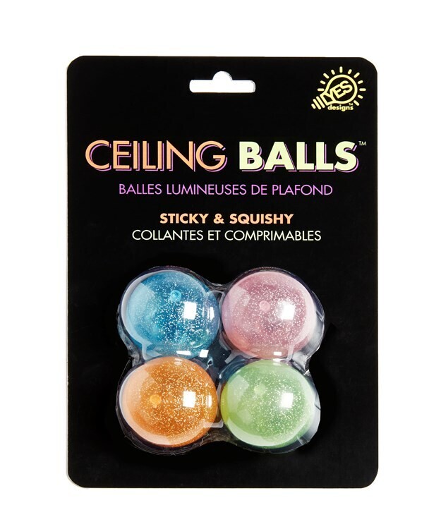 Sticky Ball with Glitter+