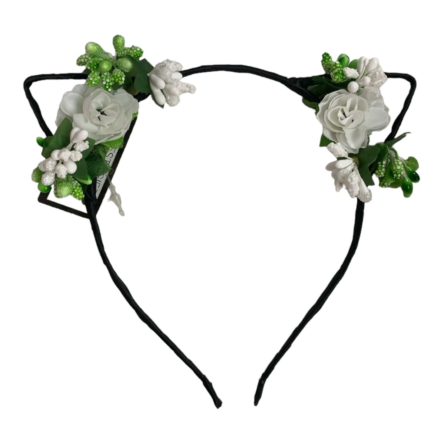 Floral Cat Ear Headband+