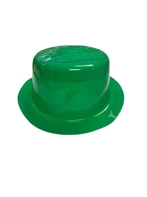 Green Plastic Derby Hat+