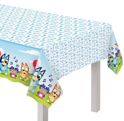 Bluey Plastic Table Cover+ AMZ