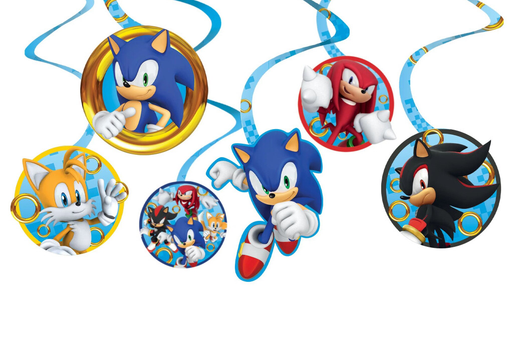 Sonic Spiral Decorations+