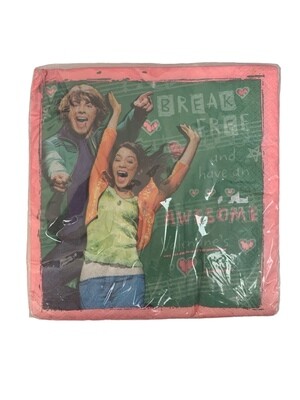 High School Musical Valentine Napkins 30ct+